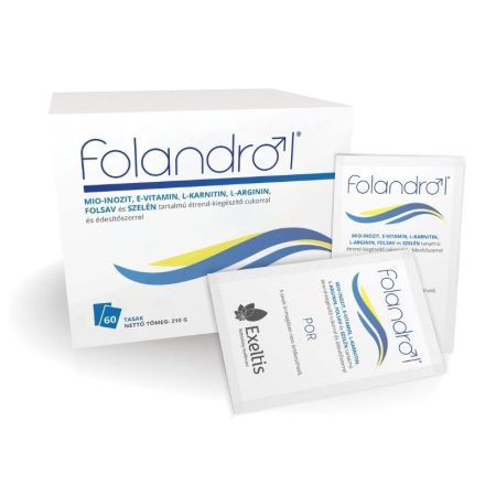 Folandrol Mio-inozit, Folsav, Szelén Étrendkiegészítő Por 60x